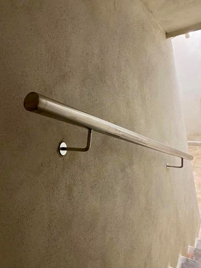 Edelstahl-Wandhandlauf